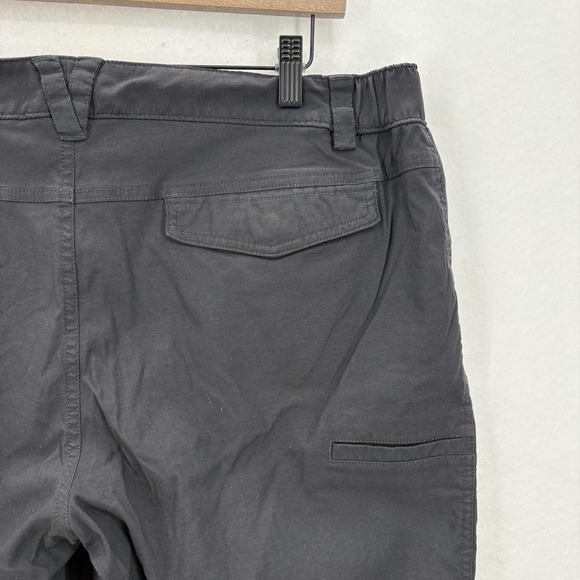 Duluth Flex Dry on the Fly Convertible Bootcut Pants Womens 18 Black Stretch - Picture 11 of 14